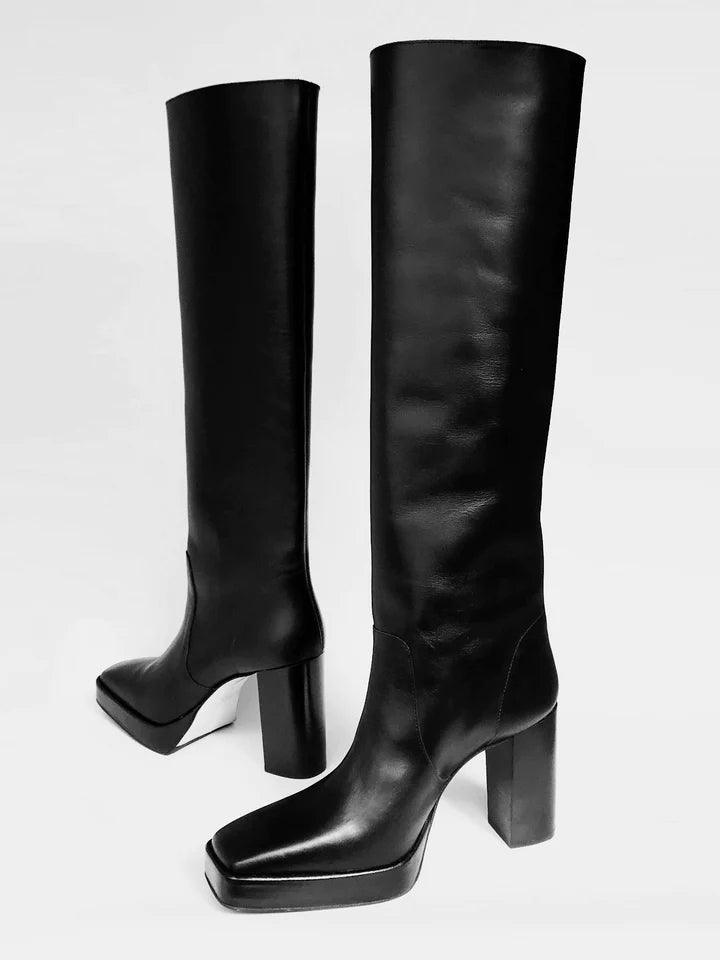 Closer To Heaven Tall Boot Black - No22 Damplassen