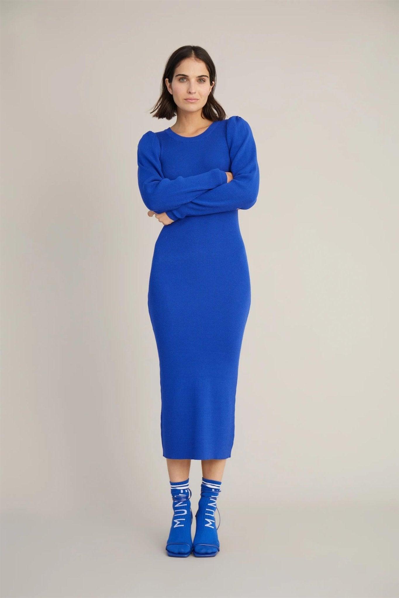 Munthe - Dallen Dress Indigo - No22 Damplassen