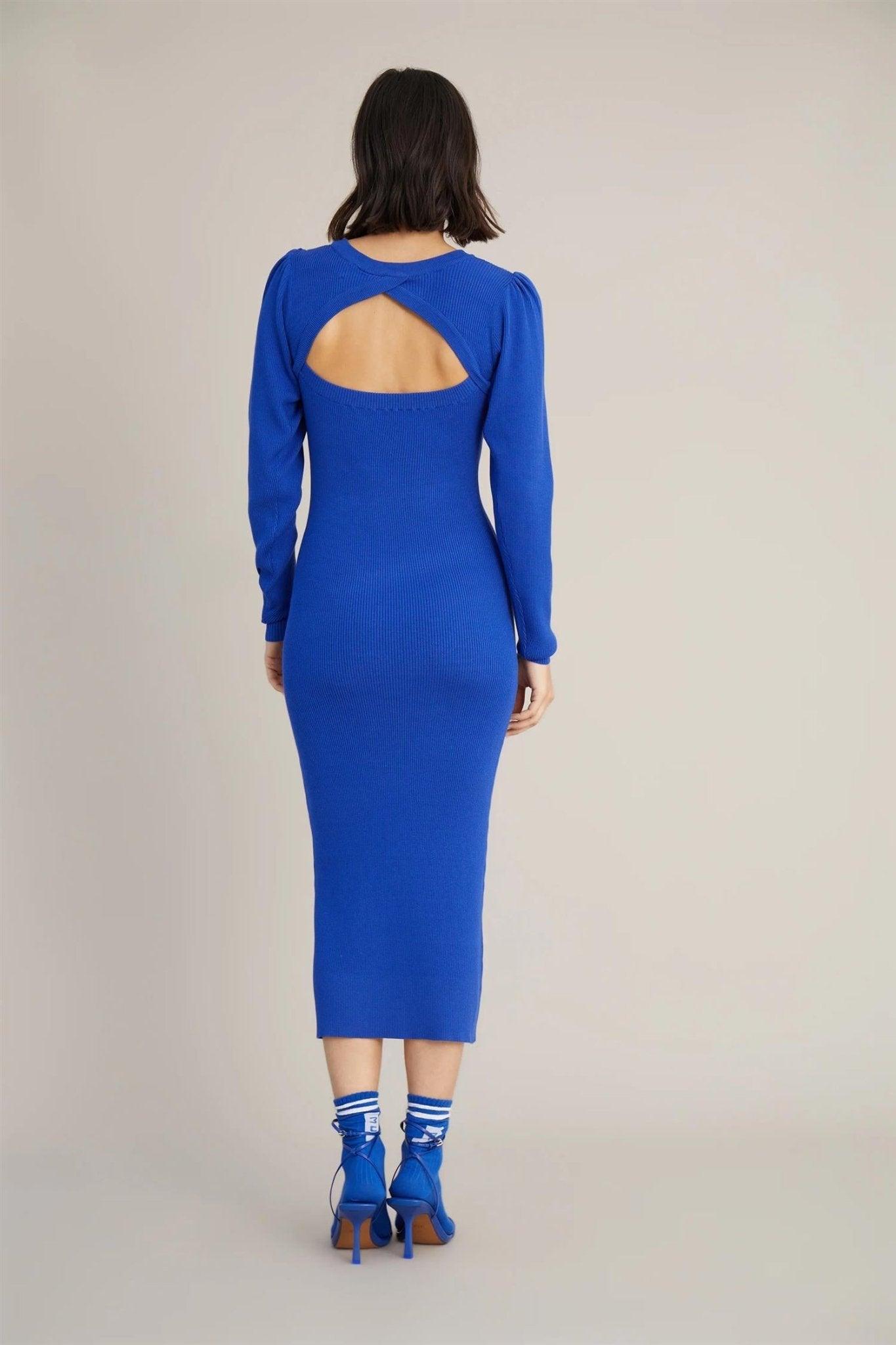 Dallen Dress Indigo - No22 Damplassen