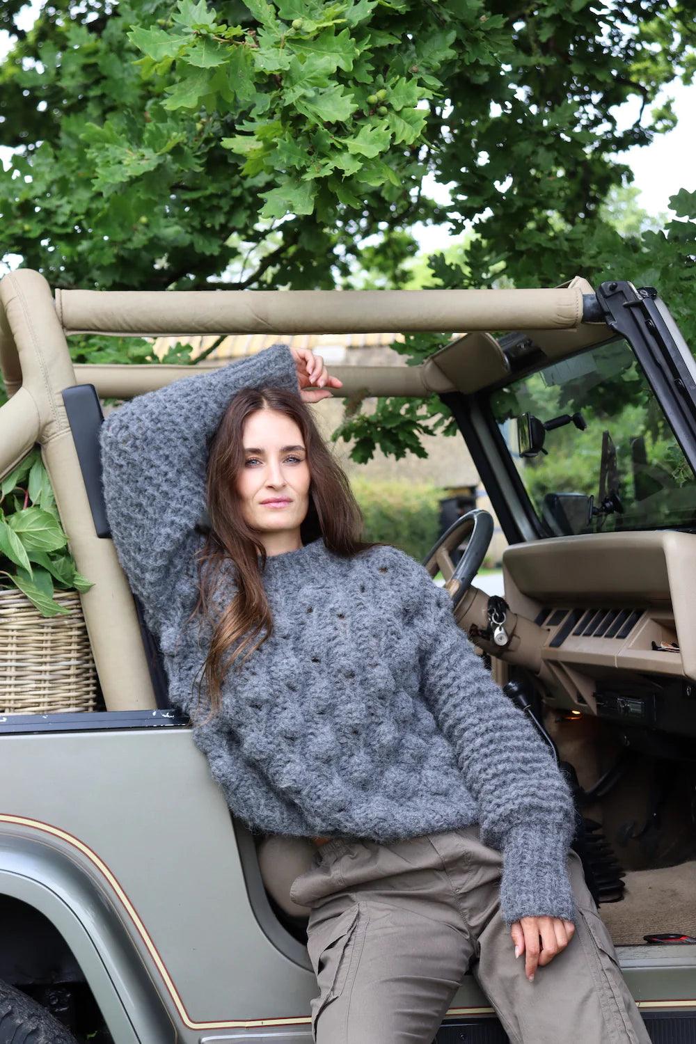 Damaris Sweater Charcoal - No22 Damplassen