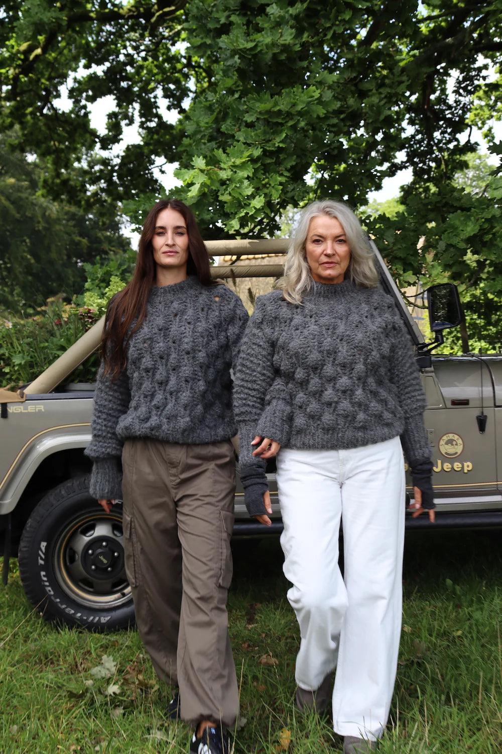 Damaris Sweater Charcoal - No22 Damplassen