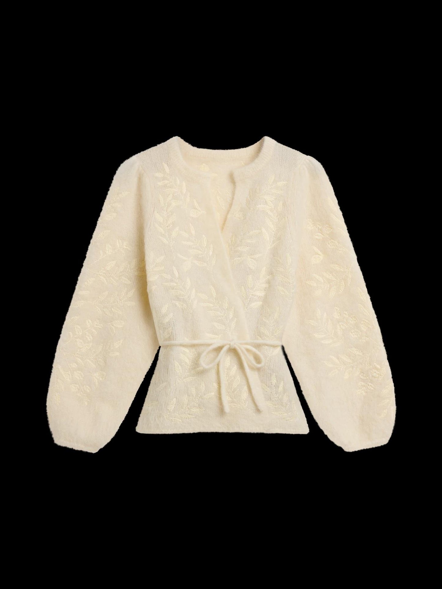 Fiola Chunky Cardigan Bright White