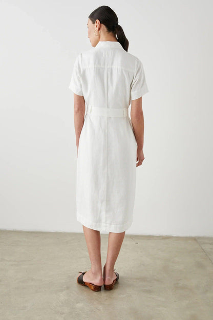 Diane Dress White - No22 Damplassen