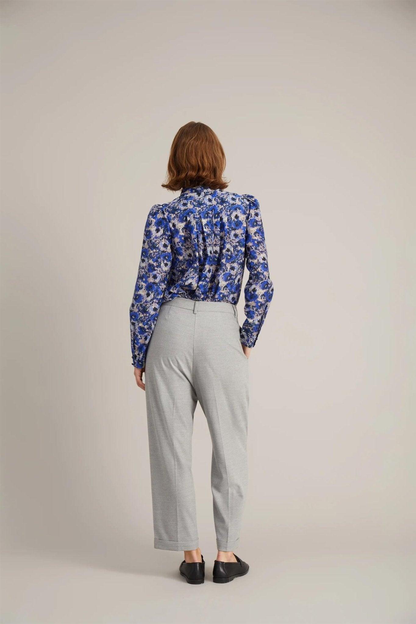 Diella Blouse Navy - No22 Damplassen