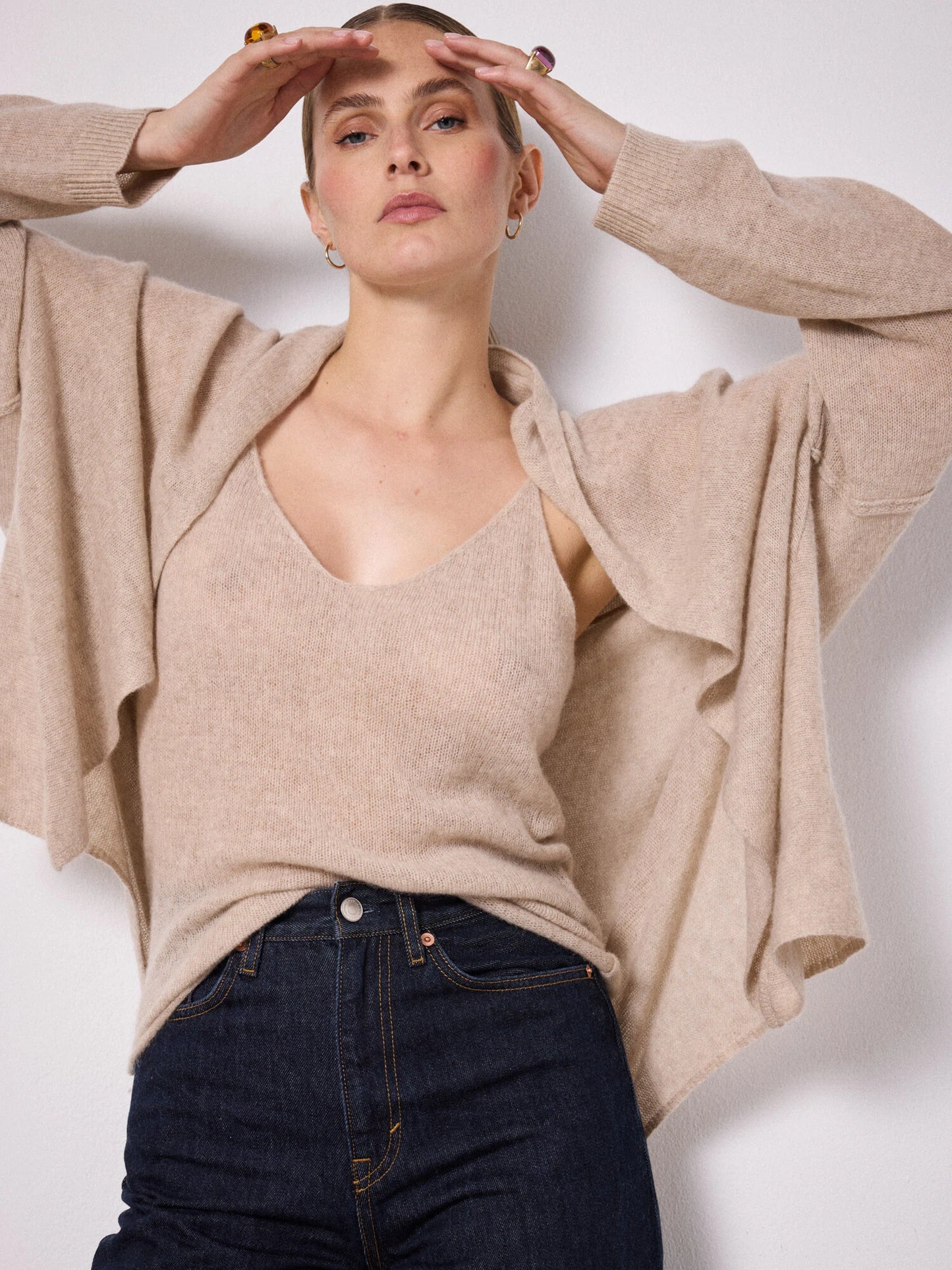 Diluvia Cardigan Terre Fumee - No22 Damplassen