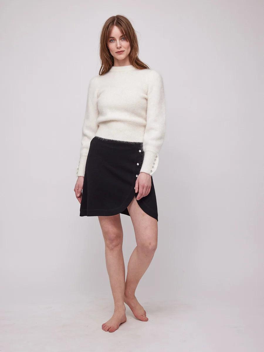 Dino Merino Skirt Black - No22 Damplassen