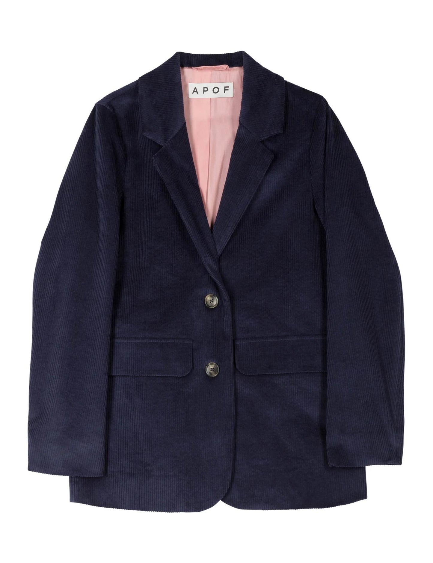 Diva Jacket Navy Cord - No22 Damplassen