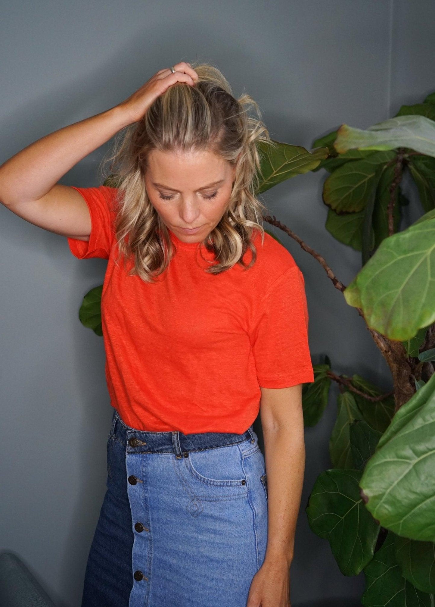 Doretta T-Shirt Spicy Orange - No22 Damplassen