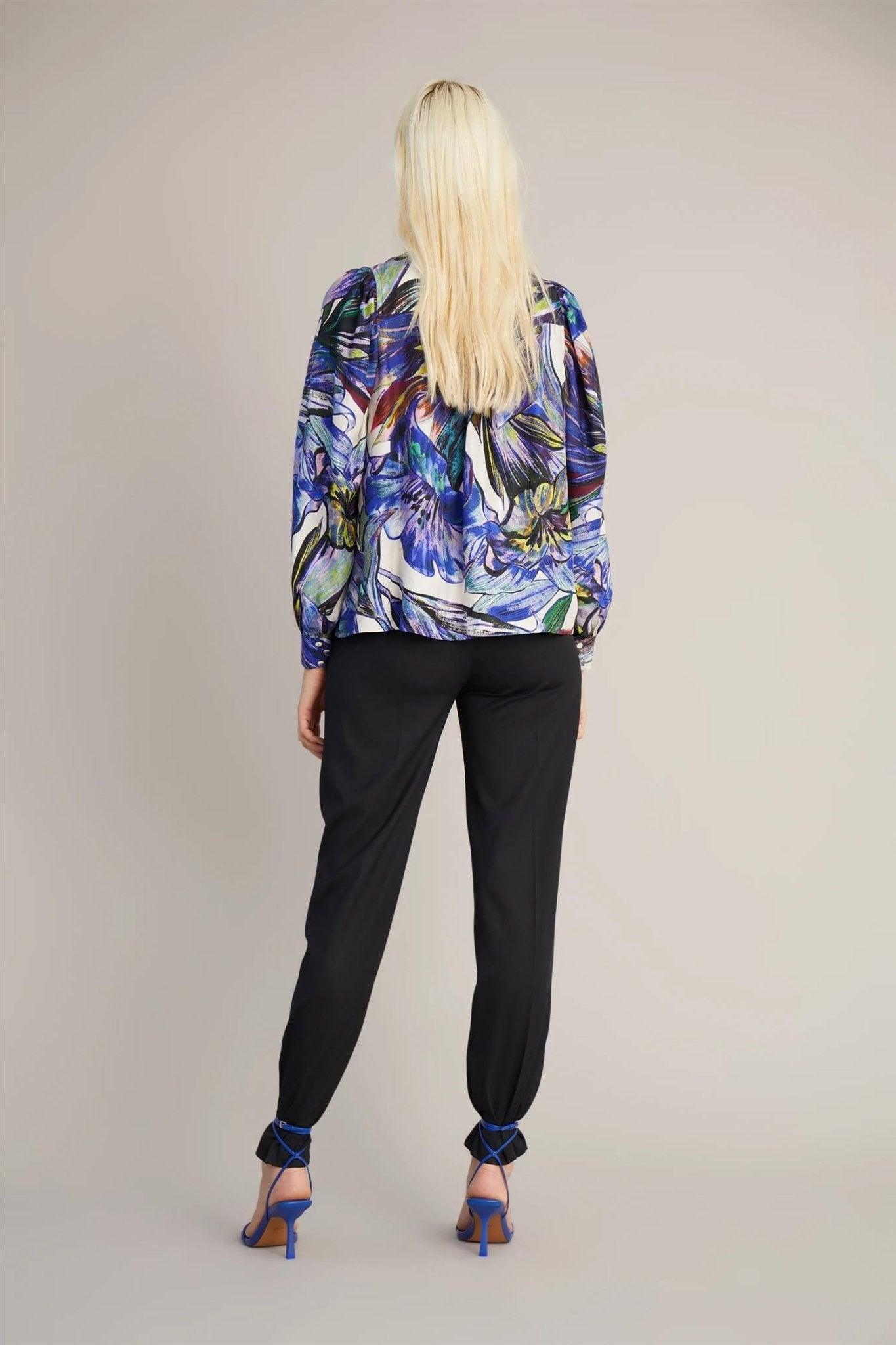 Durham Blouse Blue - No22 Damplassen