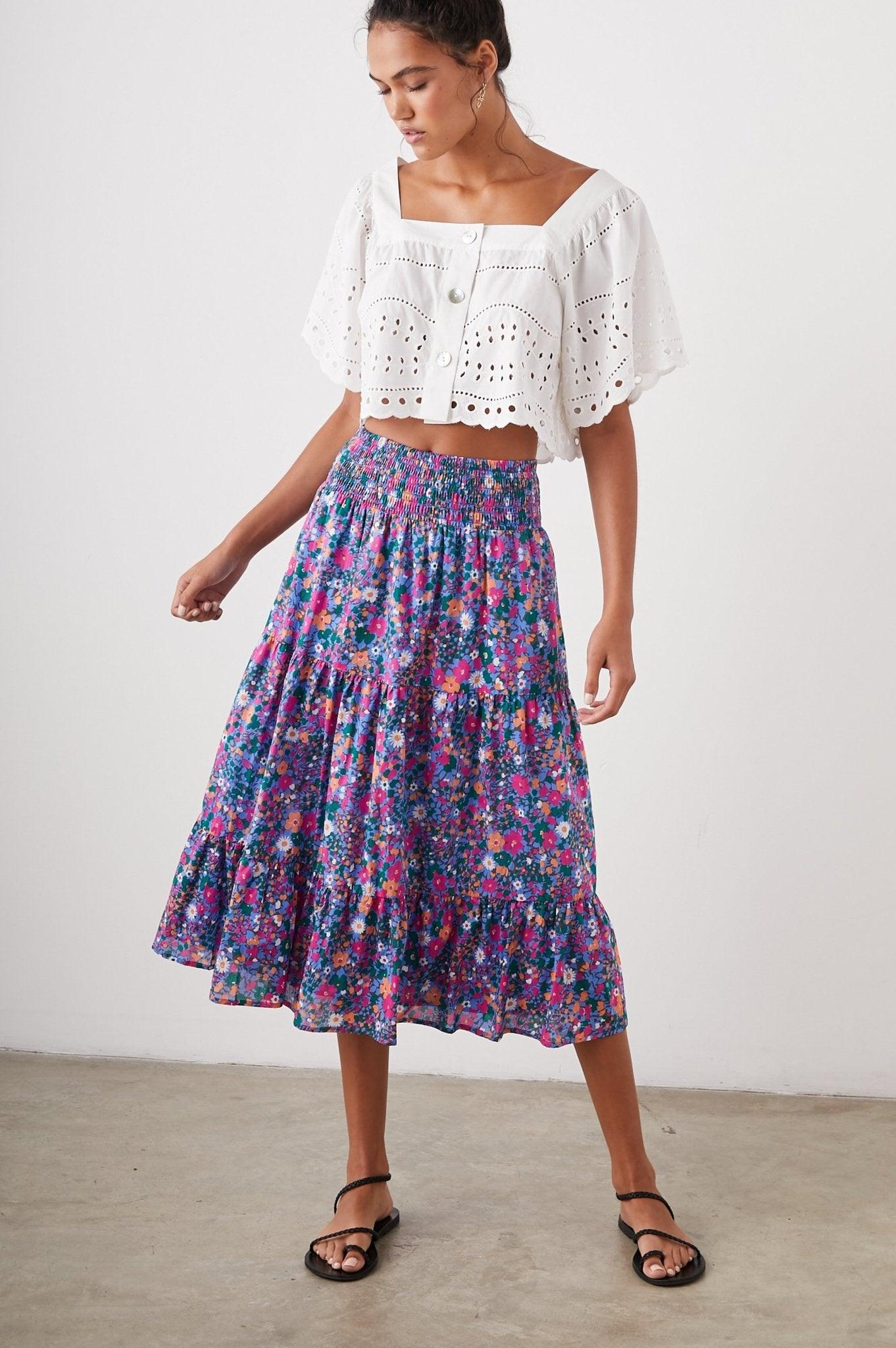 Rails - Edina Skirt Leilani Floral - No22 Damplassen
