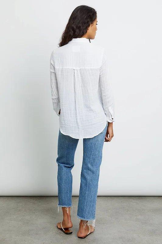 Rails - Ellis Shirt White - No22 Damplassen