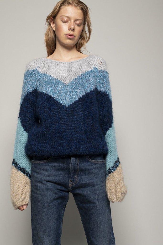 Epoke Zig Zag Sweater Star Night - No22 Damplassen