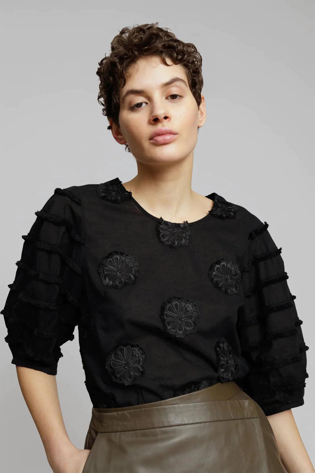 Euphoric Top Black - No22 Damplassen