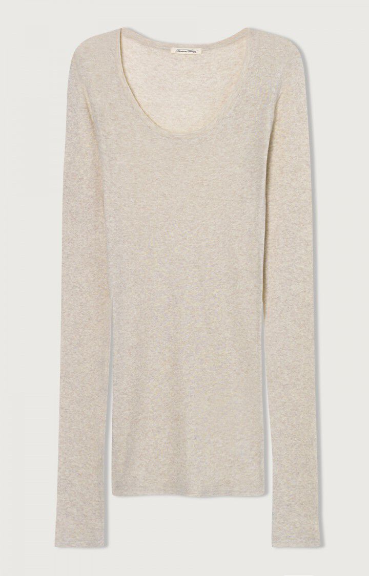 Massachusetts Long Sleeve Creme Melange