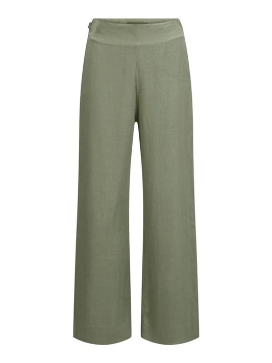 Molly Linen Pants Green