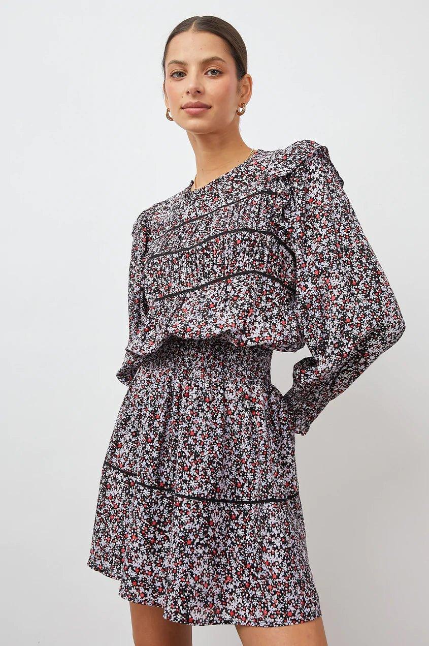 Rails - Faren Dress Midnight Meadow - No22 Damplassen