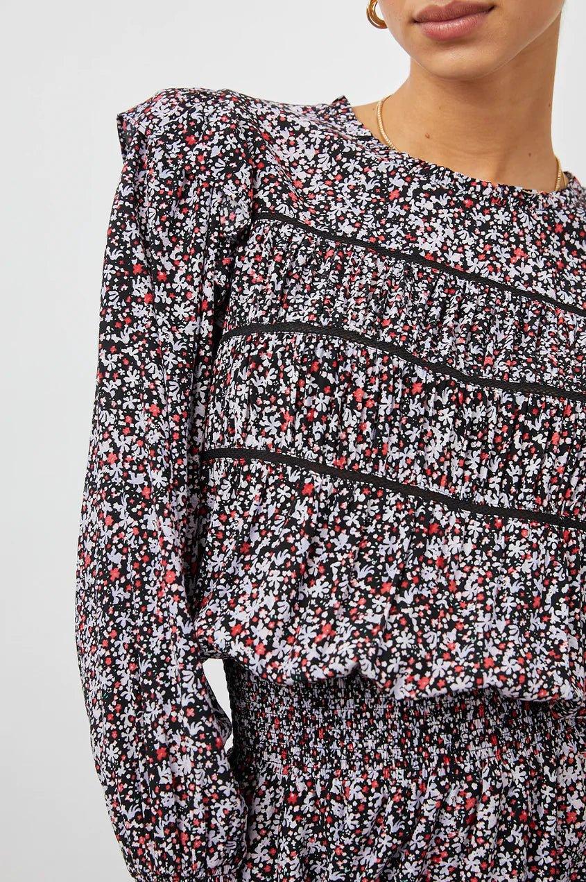 Rails - Faren Dress Midnight Meadow - No22 Damplassen