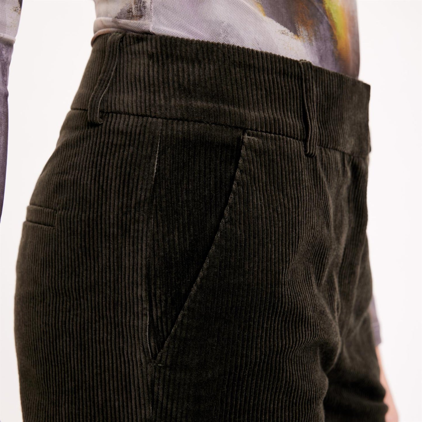 Clara Corduroy Dark Green