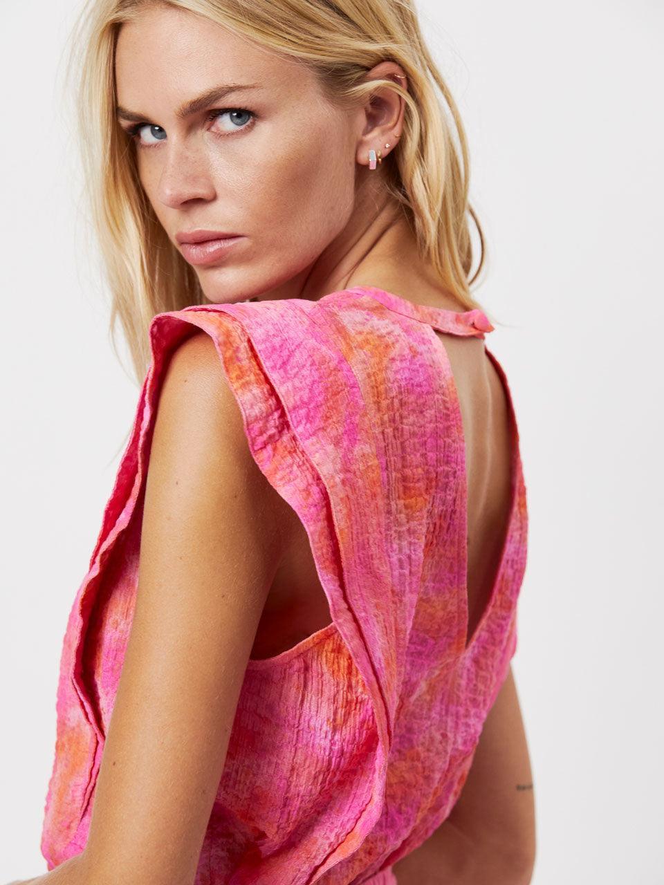 Florence Volant Top Multicolour - No22 Damplassen