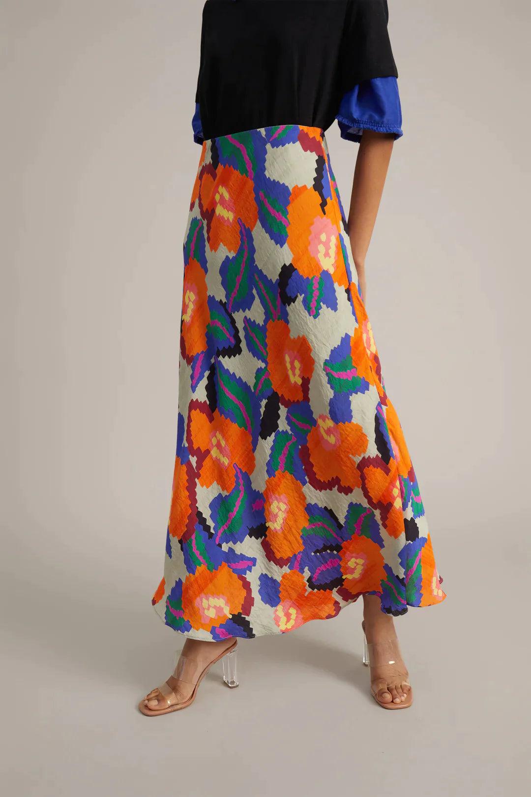 Gelodia Skirt Orange - No22 Damplassen