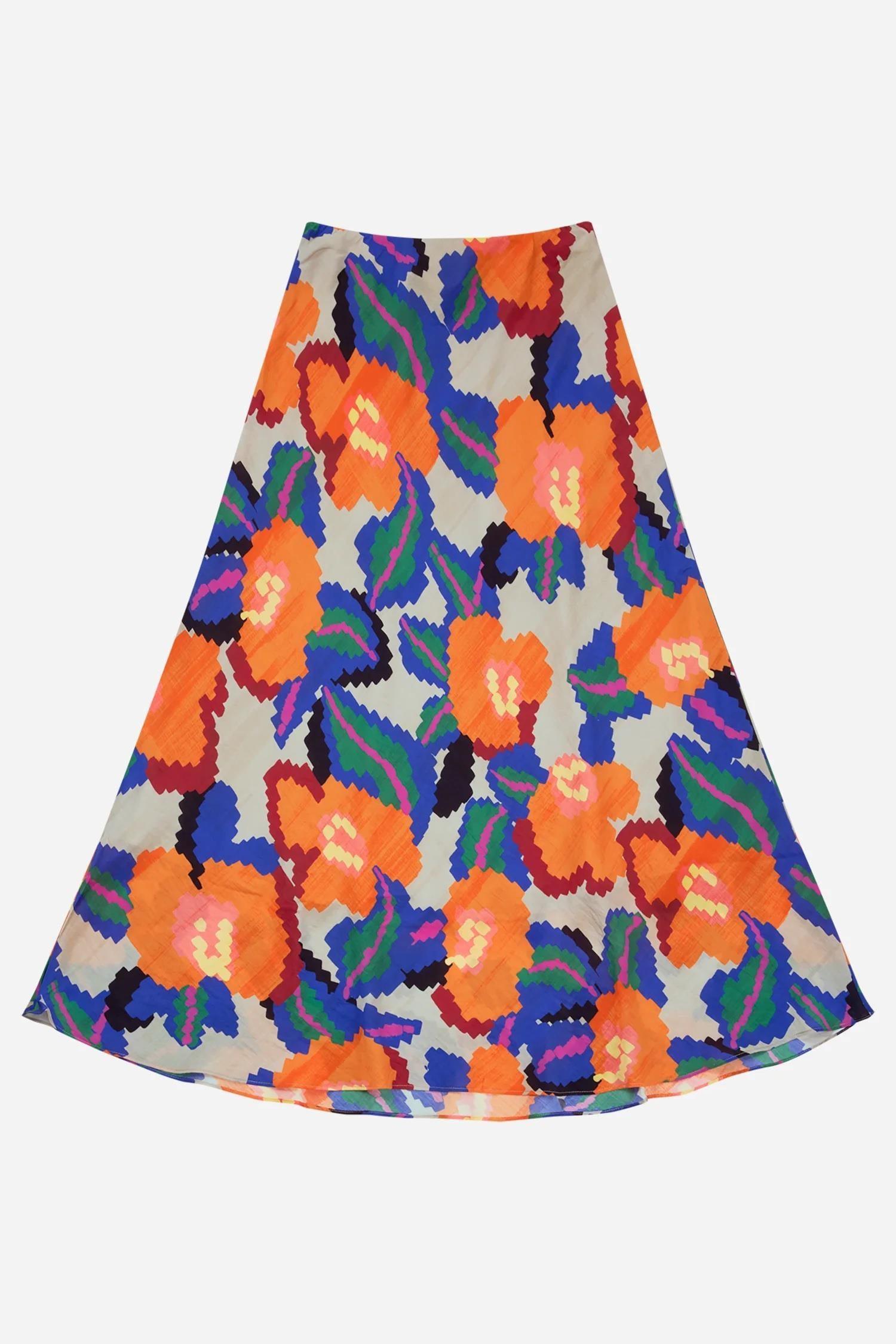 Gelodia Skirt Orange - No22 Damplassen