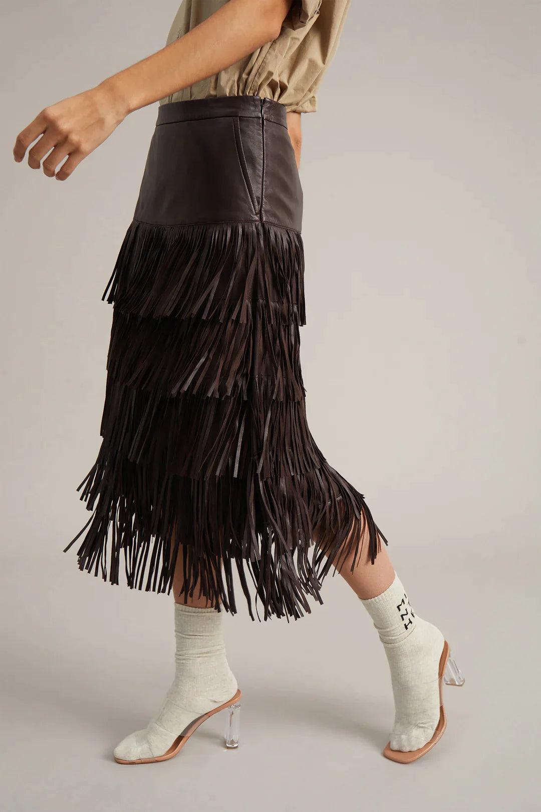 Gharm Skirt Mocca - No22 Damplassen