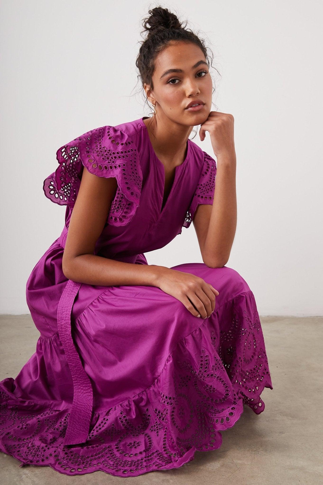 Gia Dress Berry - No22 Damplassen