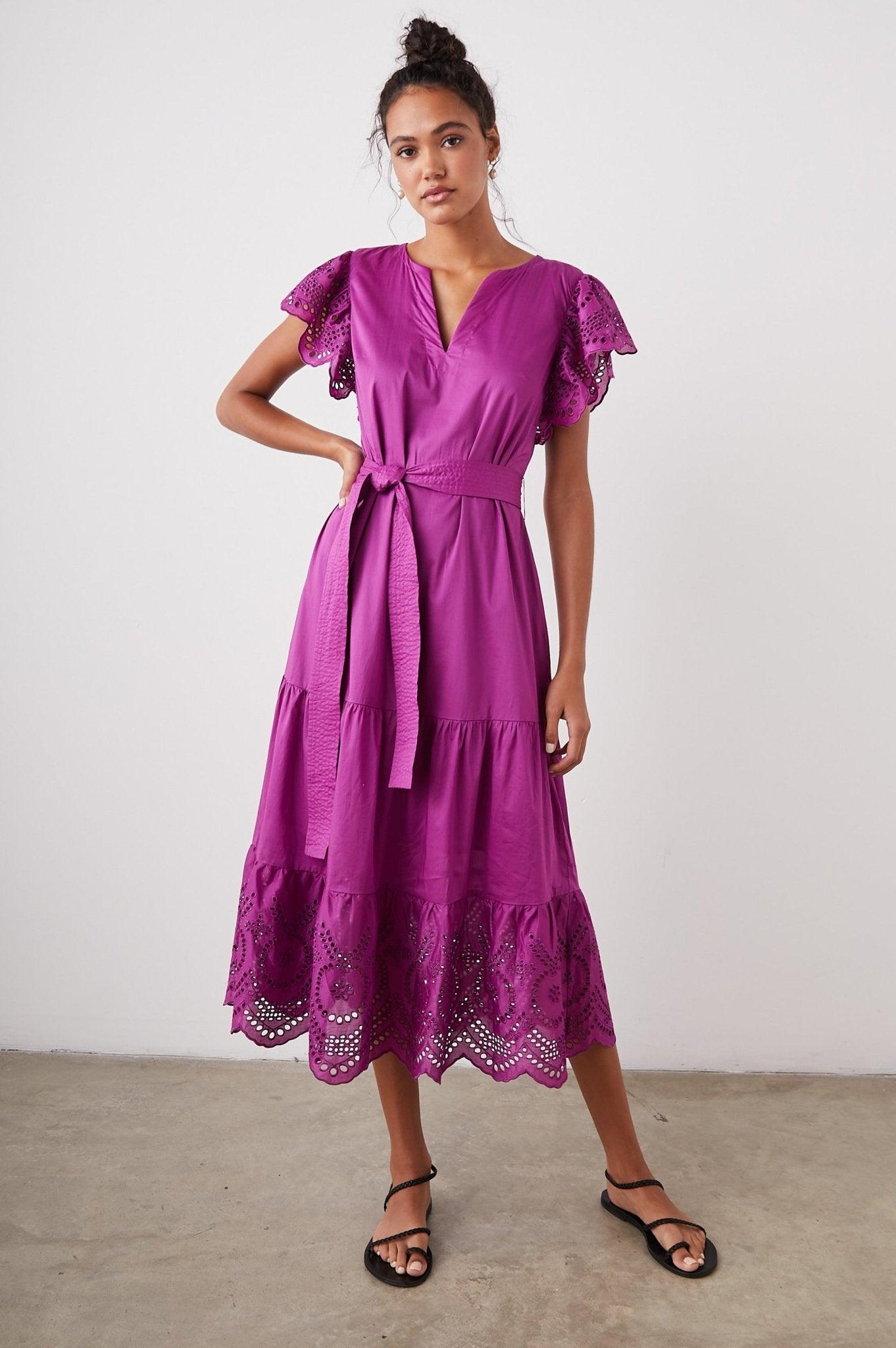 Gia Dress Berry - No22 Damplassen