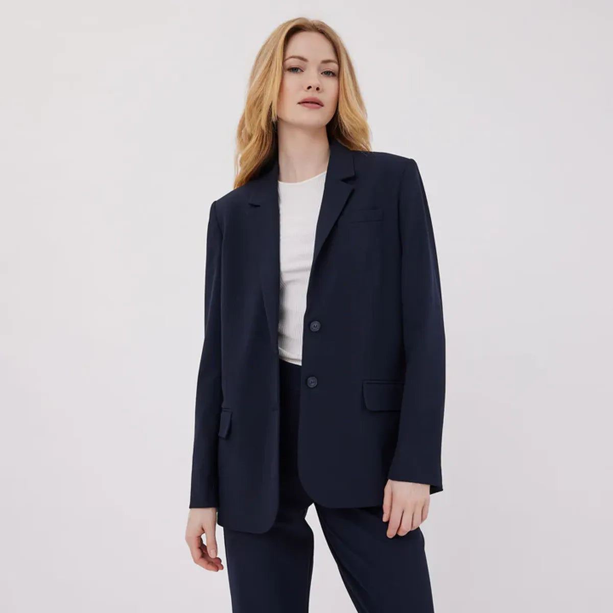 Hannah Blazer Navy - No22 Damplassen