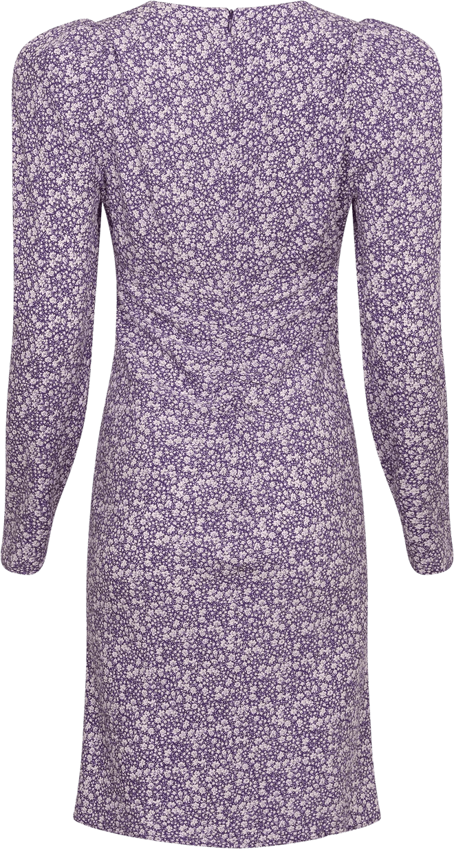 Hawaii Midi Dress Purple - No22 Damplassen