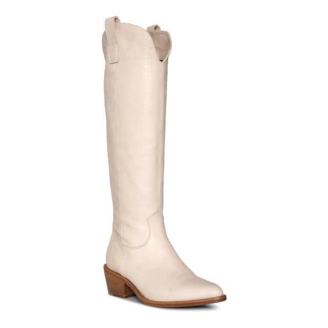 High Leather Boots Sand Natural - No22 Damplassen