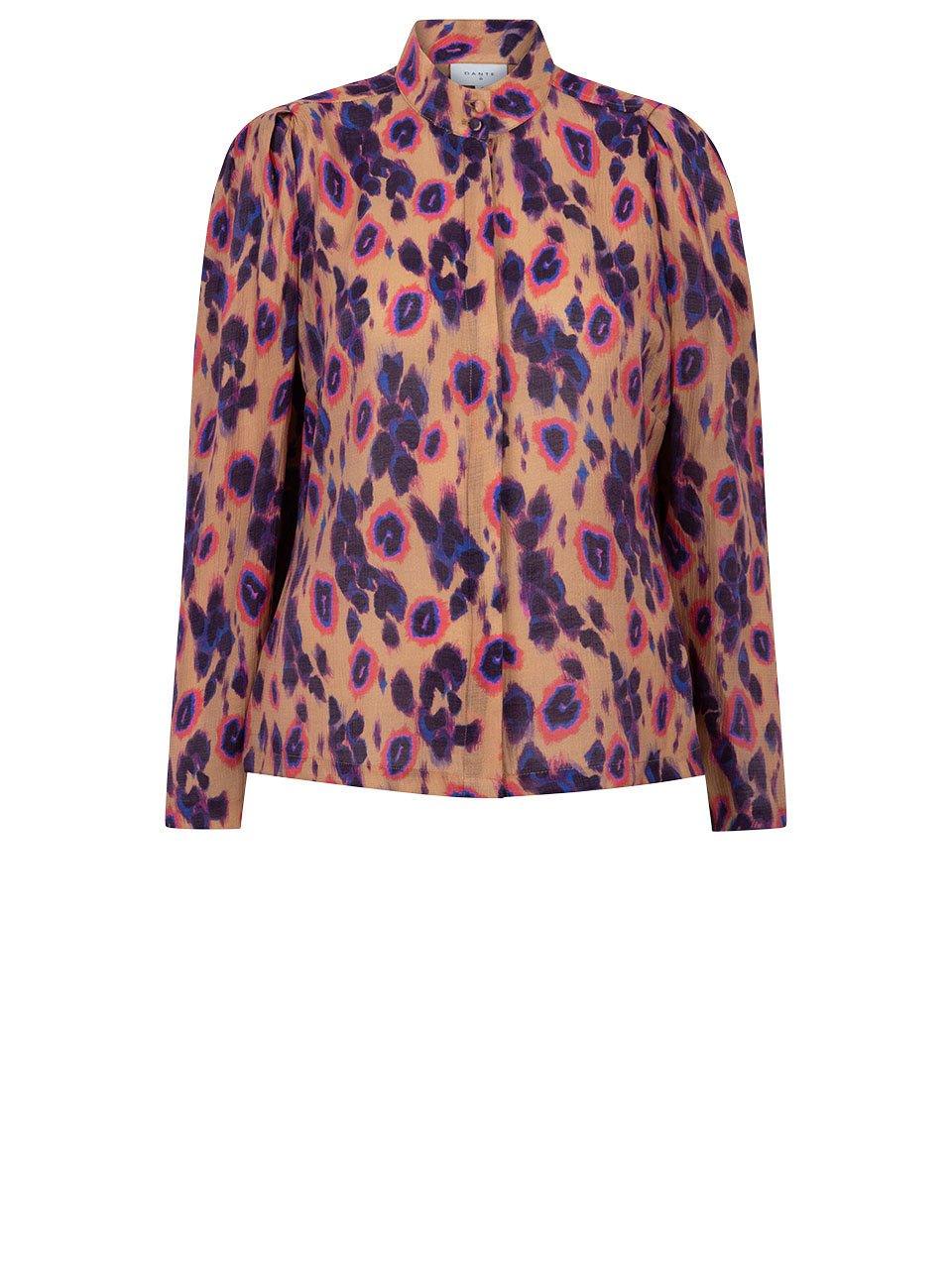 Honoré Leopard Blouse - No22 Damplassen