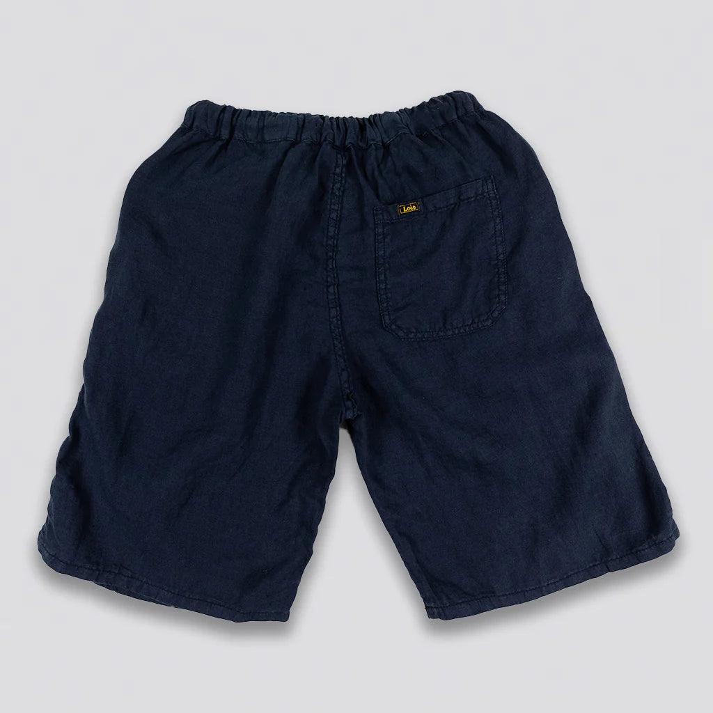 Hugo Slight Linen Navy - No22 Damplassen