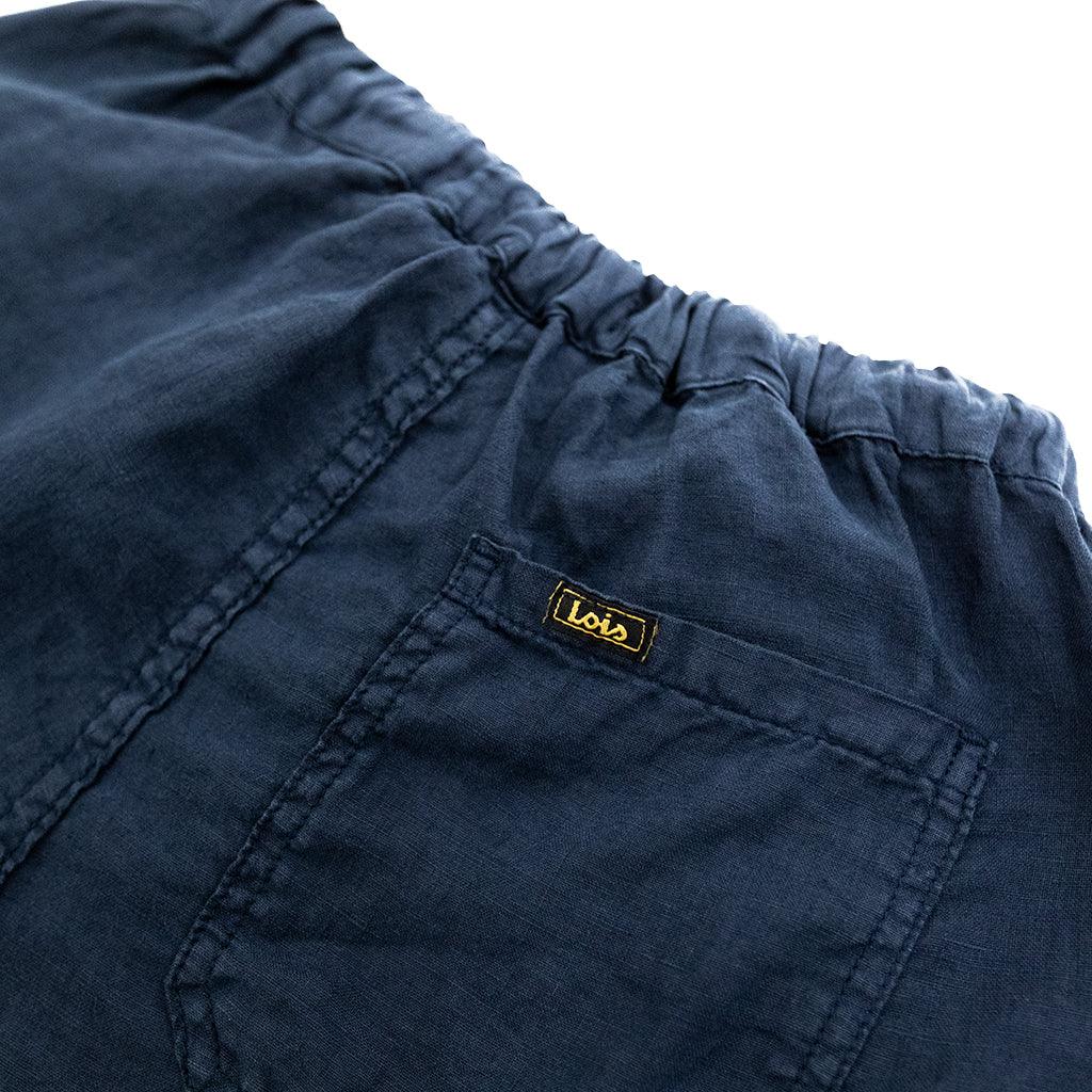 Hugo Slight Linen Navy - No22 Damplassen
