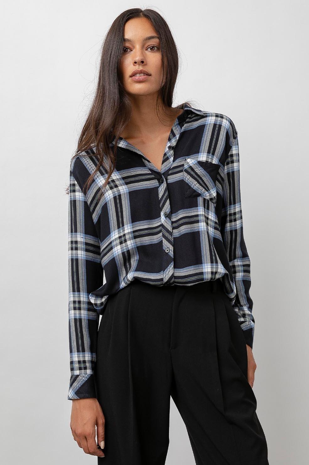 Hunter Shirt Admiral Blue Yellow - No22 Damplassen
