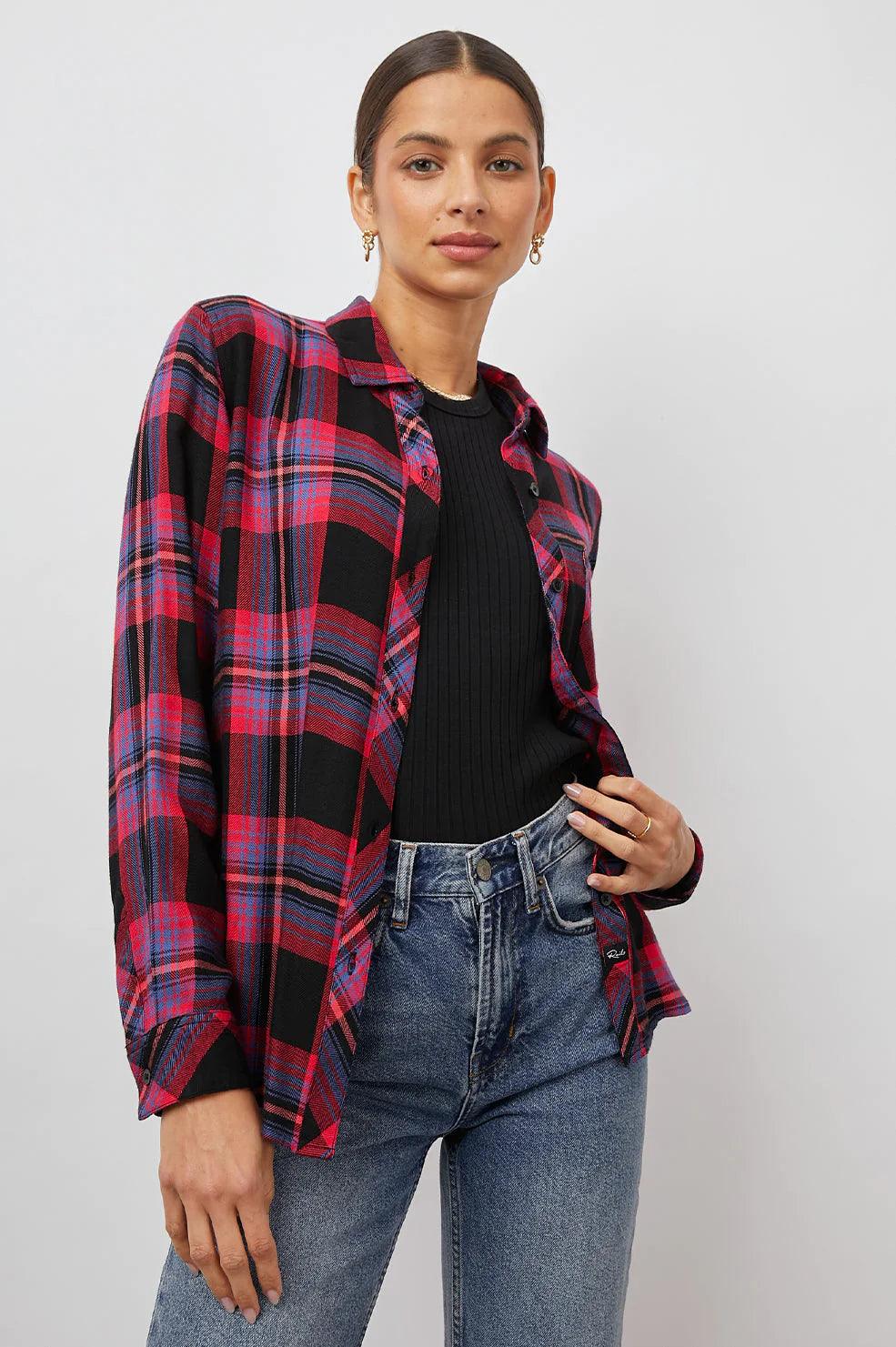 Hunter Shirt Black Coral Teal - No22 Damplassen