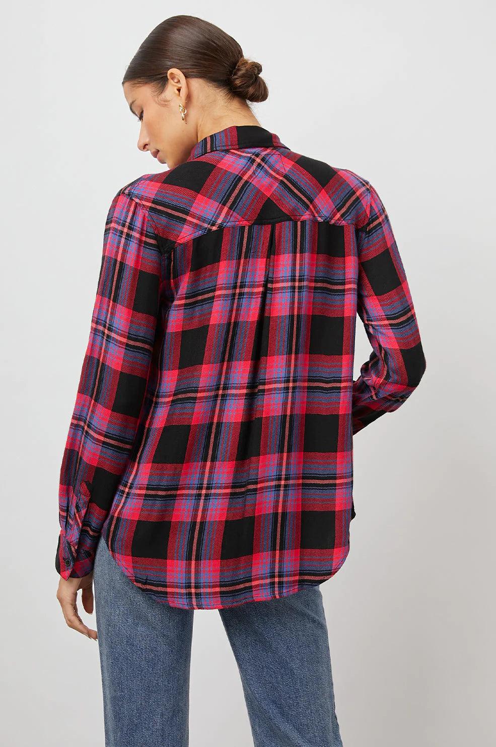 Hunter Shirt Black Coral Teal - No22 Damplassen
