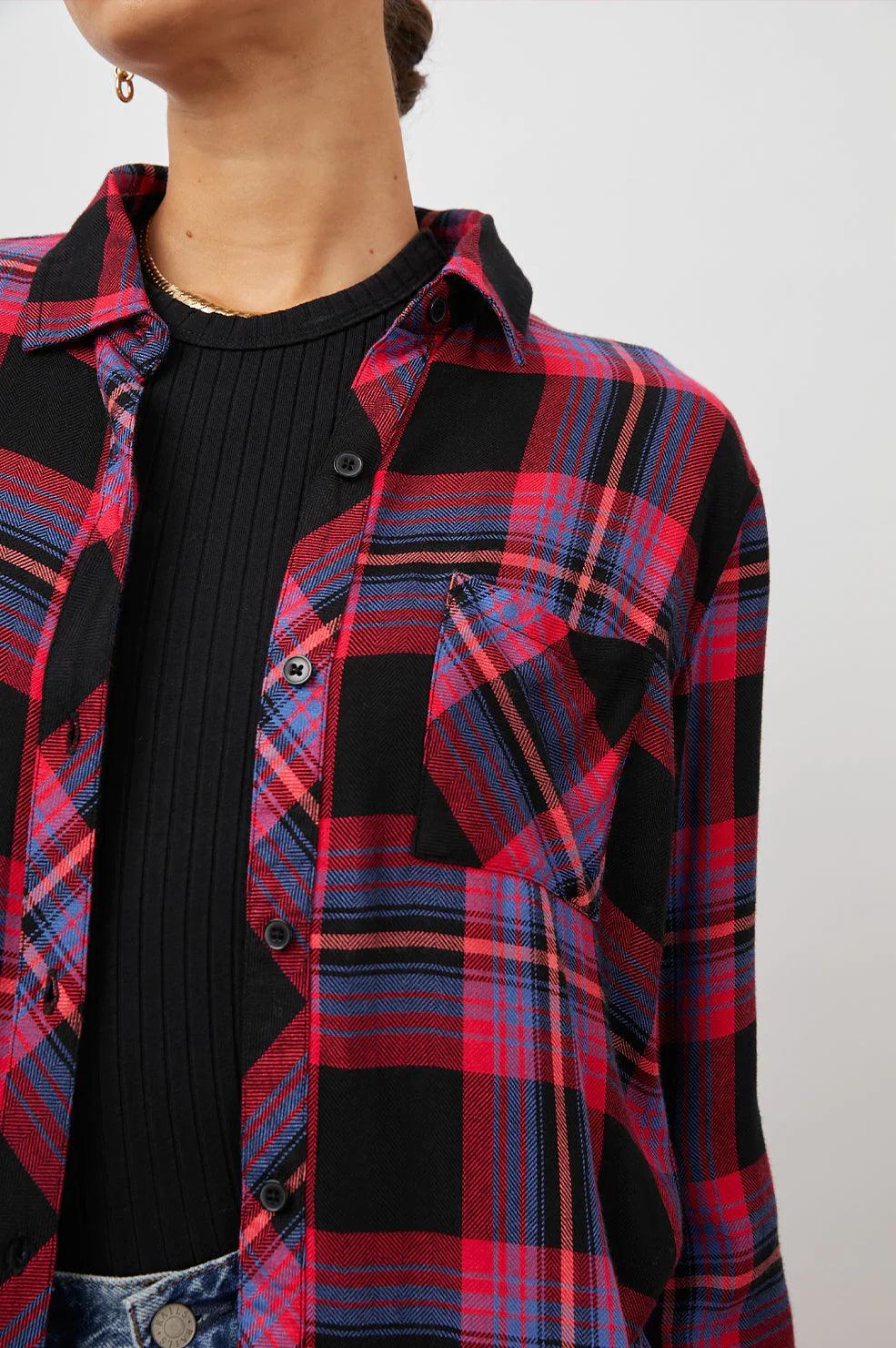 Hunter Shirt Black Coral Teal - No22 Damplassen
