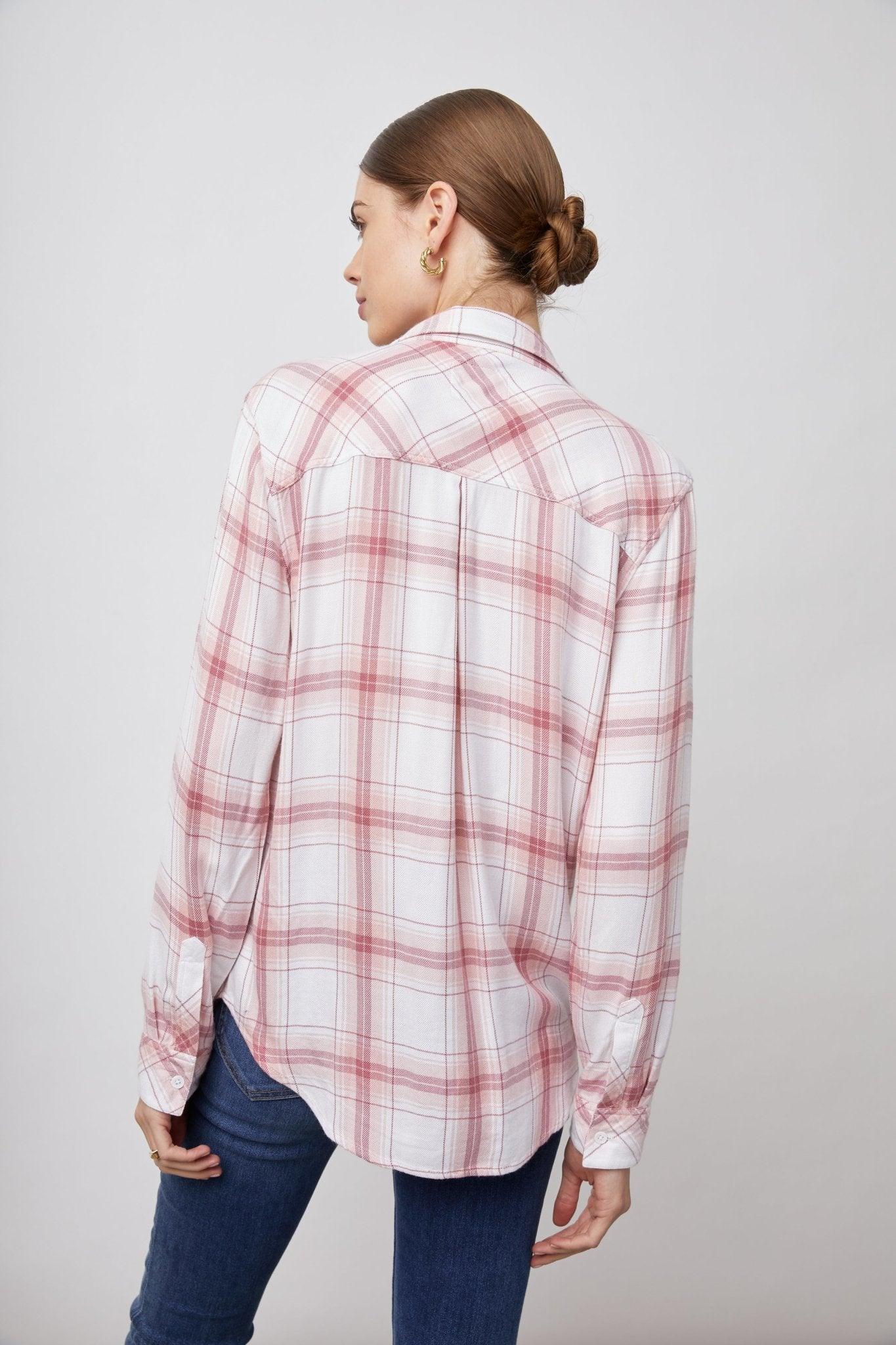 Rails - Hunter Shirt Blush White Petal - No22 Damplassen