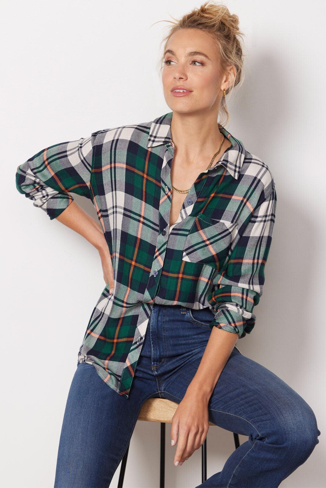 Hunter Shirt Forest Navy Stone - No22 Damplassen