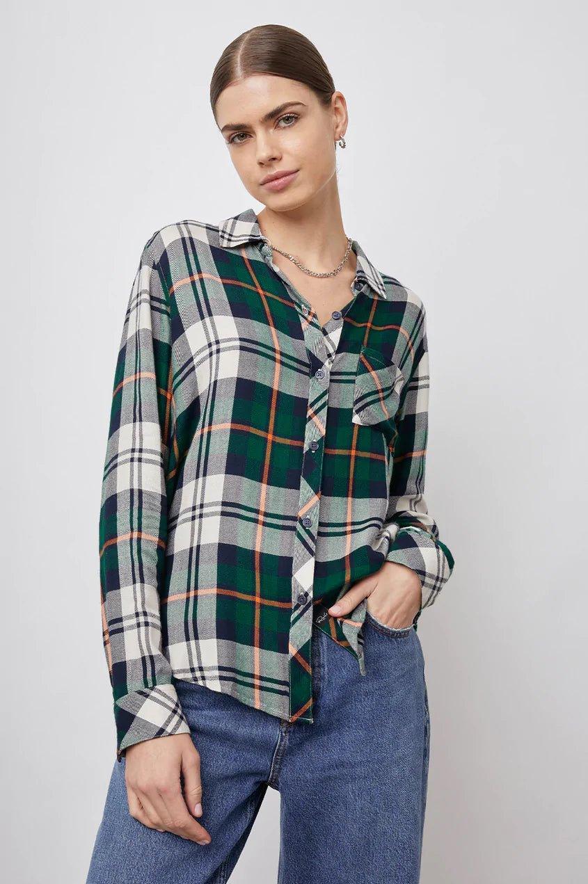 Hunter Shirt Forest Navy Stone - No22 Damplassen