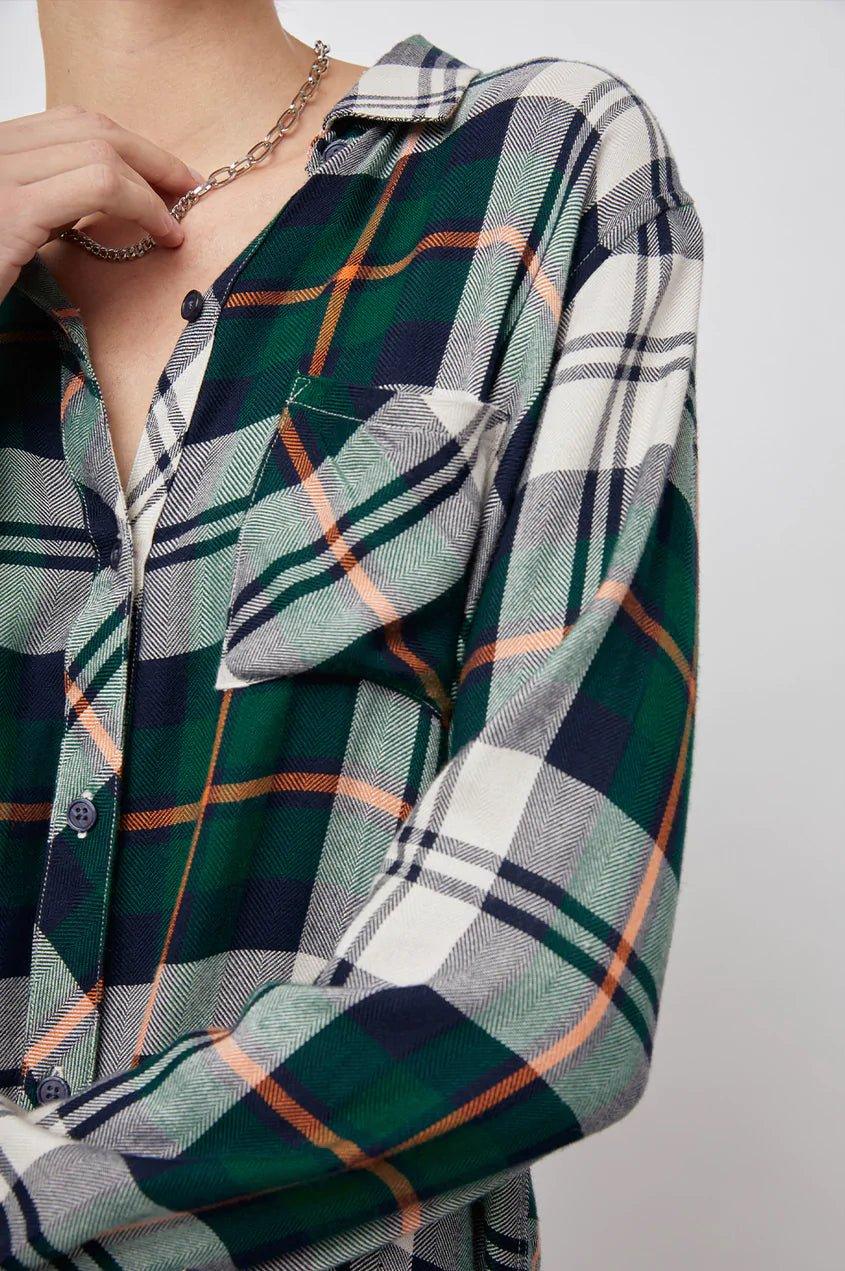 Hunter Shirt Forest Navy Stone - No22 Damplassen