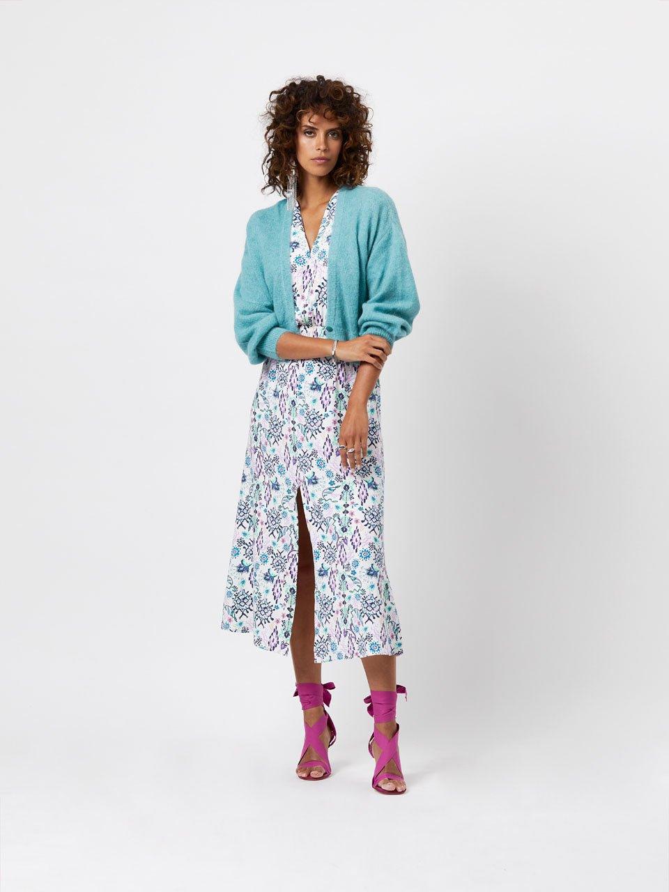 Imma Cropped Cardigan Fresh Jade - No22 Damplassen