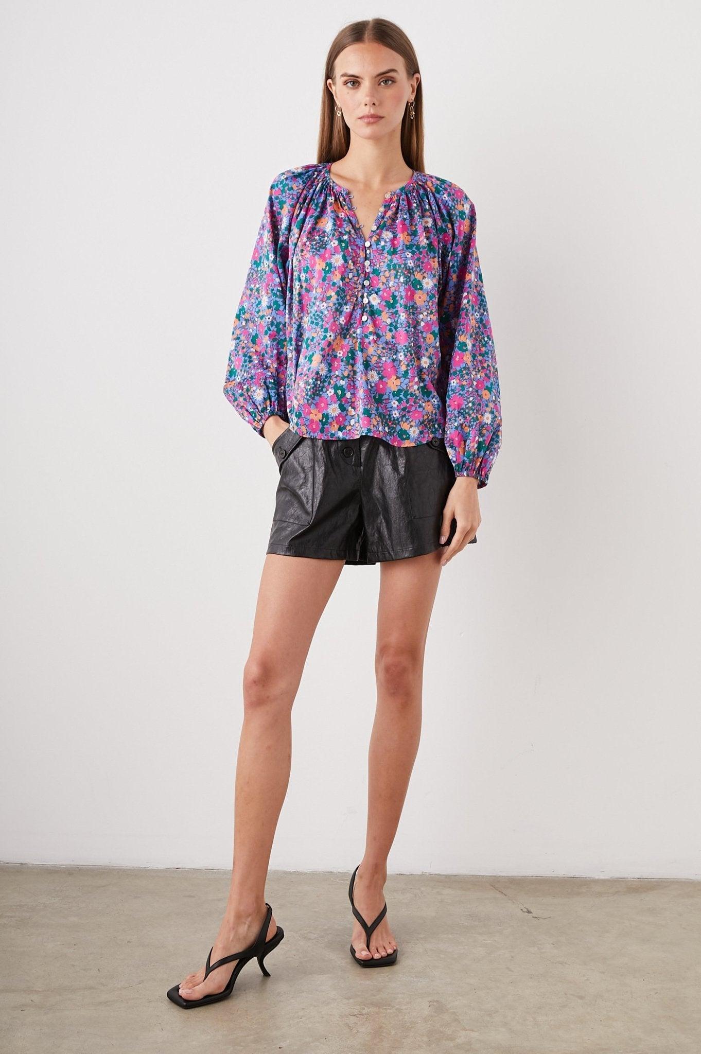 Rails - Indi Shirt Leilani Floral - No22 Damplassen