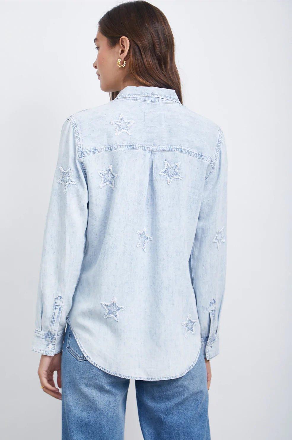 Ingrid Shirt Light Acid Stars - No22 Damplassen