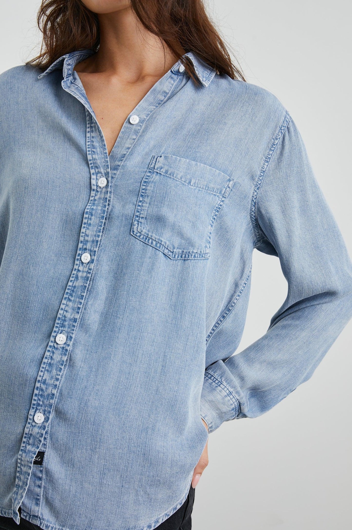 Ingrid Shirt Med Vintage Cloud Wash - No22 Damplassen