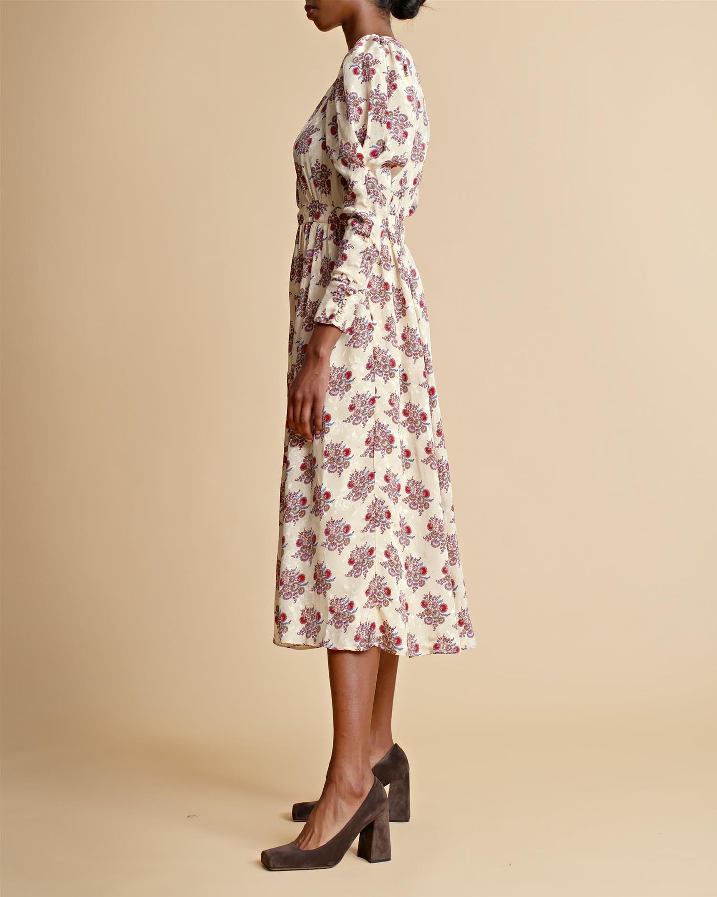 Jacquard Midi Dress Posy - No22 Damplassen