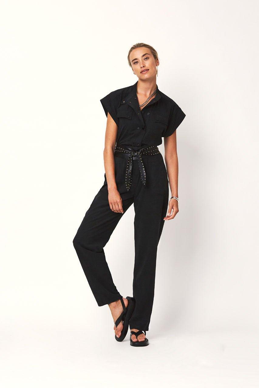 Dante6 - Jean Jumpsuit Black - No22 Damplassen
