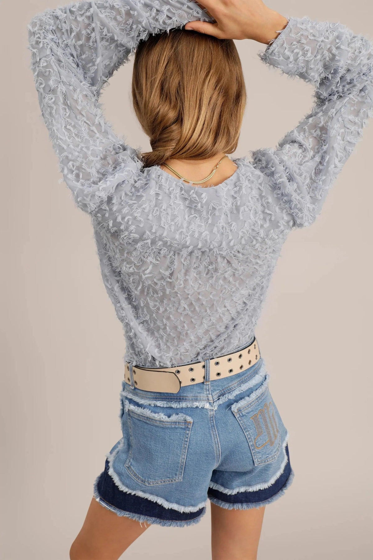 Jelanor Blouse Ice Blue - No22 Damplassen