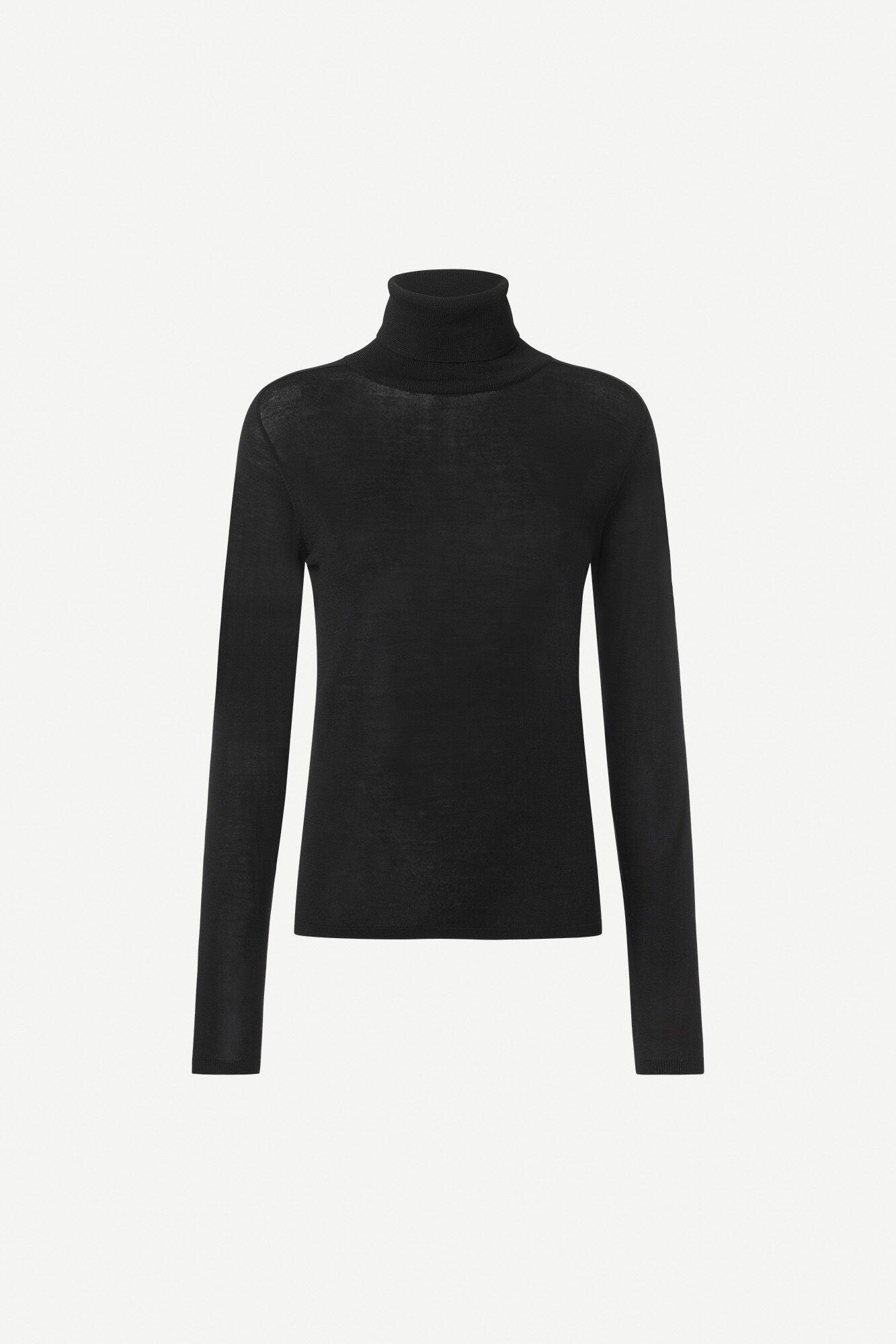 Jennifer Turtleneck Black - No22 Damplassen